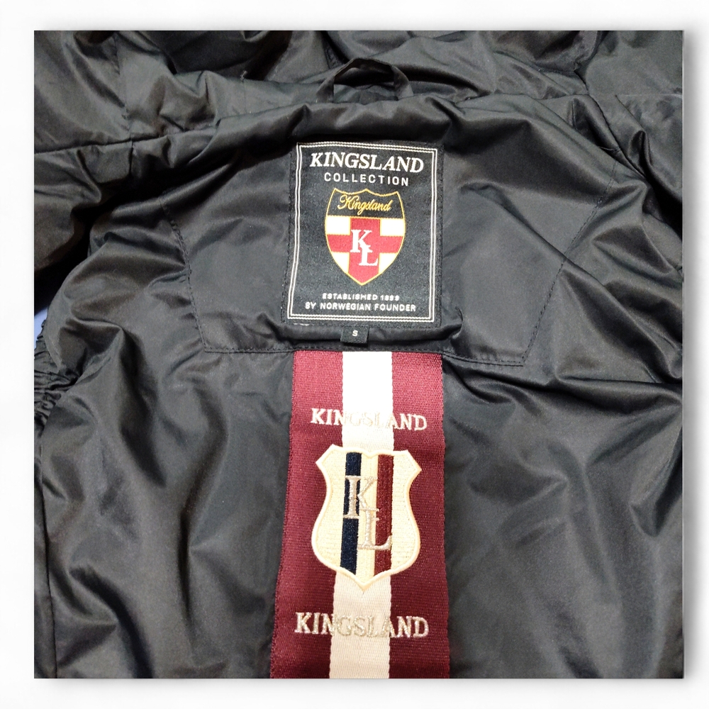 Kingsland Equestrian Collection Black Puffer Vest (Gilet) with Faux Fur-Trimmed - Picture 9 of 11